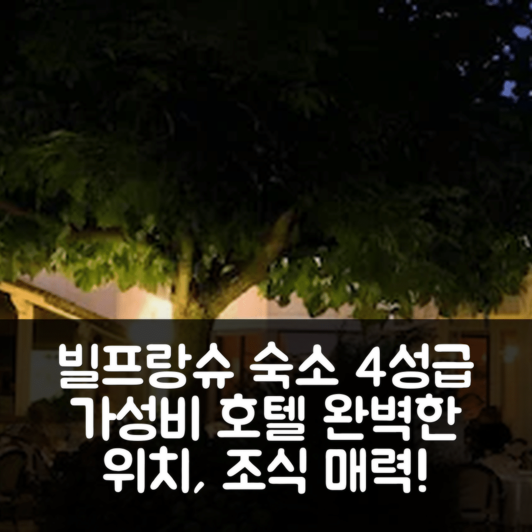 빌프랑슈 드 루에르그 숙소 여행 호텔 추천 로지 호텔 레스토랑 스파 르 를레 드 파루 | 4성급 가성비 조식과 위치의 완벽한 매력 5가지