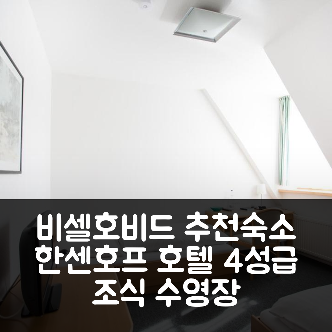 비셀호비드 숙소 여행 호텔 추천 한센호프 호텔 | 4성급 조식과 수영장 즐길 수 있는 5가지 매력