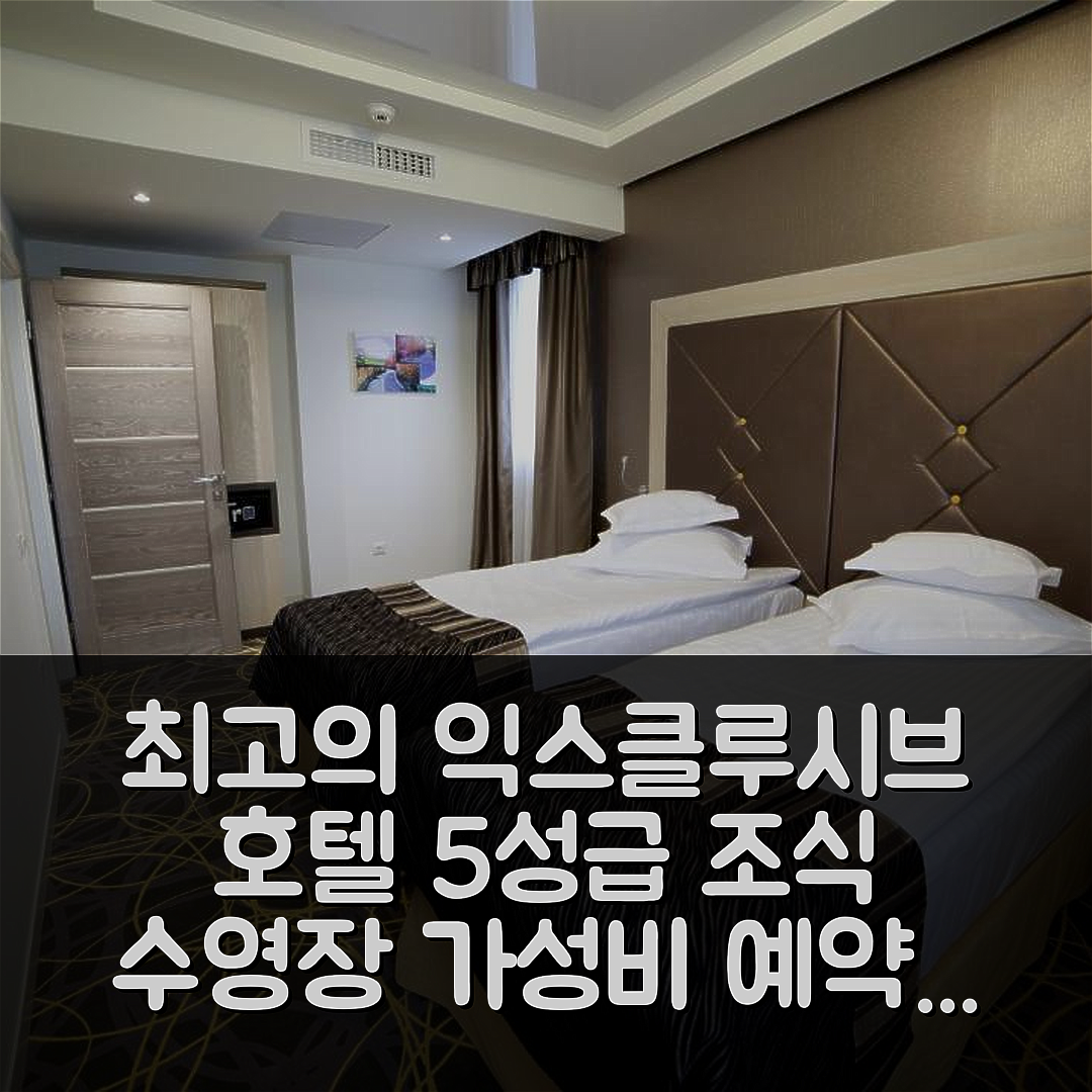 시비우 숙소 여행 호텔 추천 익스클루시브 호텔 앤 모어 | 5성급 조식과 수영장, 가성비 좋은 예약 팁 7가지