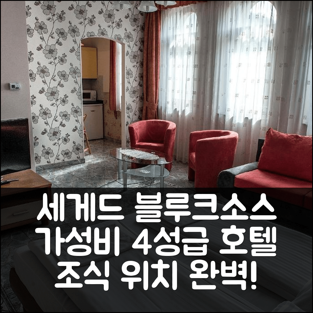 세게드 숙소 여행 호텔 추천 블 루크소스 아파트 | 가성비 좋은 4성급 조식과 위치 정보 7가지 포인트