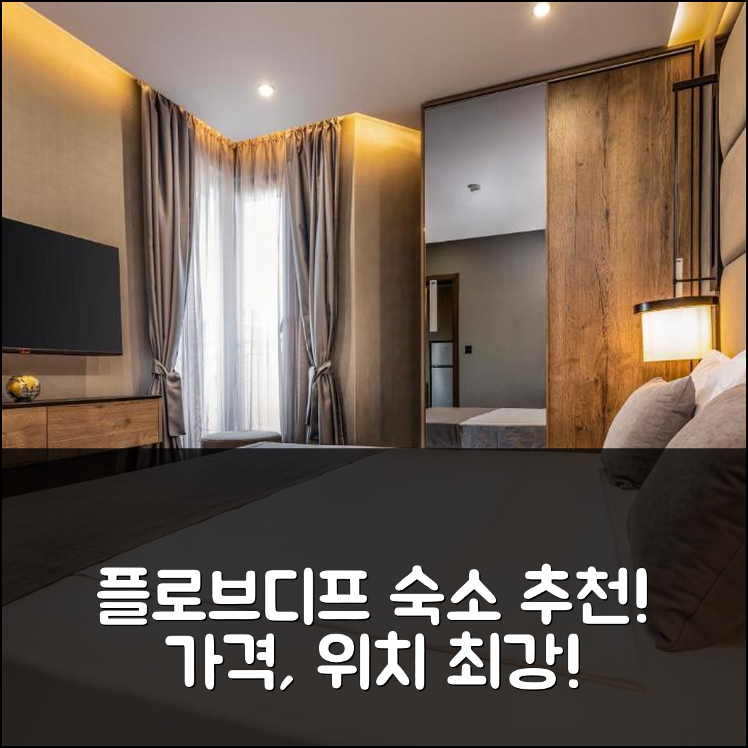 플로브디프 숙소 여행 호텔 추천 소호 아파트 하우스 | 가격과 위치 훌륭한 7가지 장점
